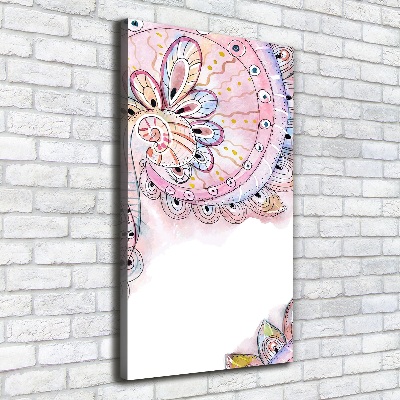 Foto auf leinwand vertikales Abstraktes Muster