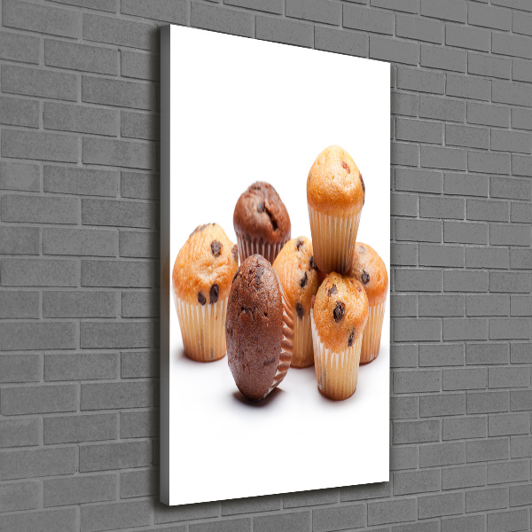 Foto leinwand vertikales Cupcakes