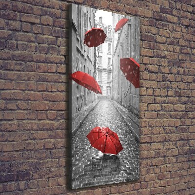 Foto auf leinwand vertikales Regenschirm Frankreich