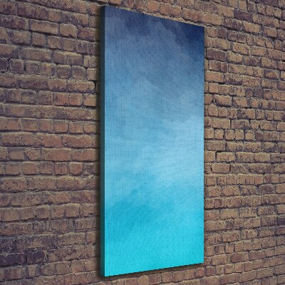 Foto leinwand vertikales Rauch