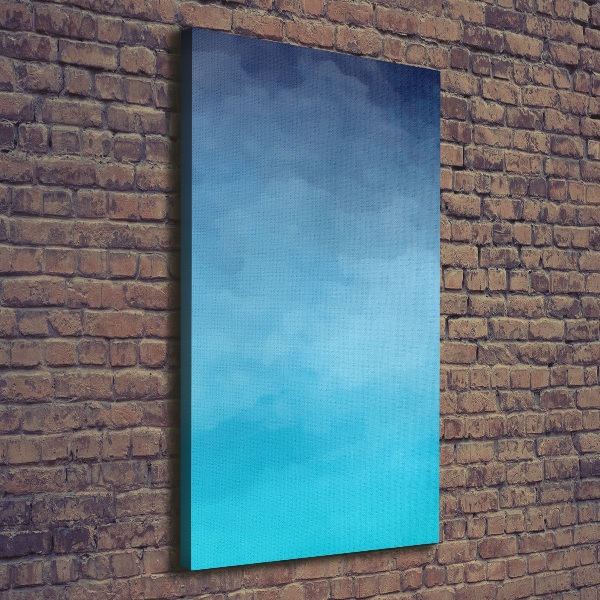 Foto leinwand vertikales Rauch