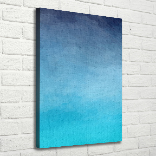 Foto leinwand vertikales Rauch