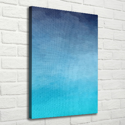 Foto leinwand vertikales Rauch