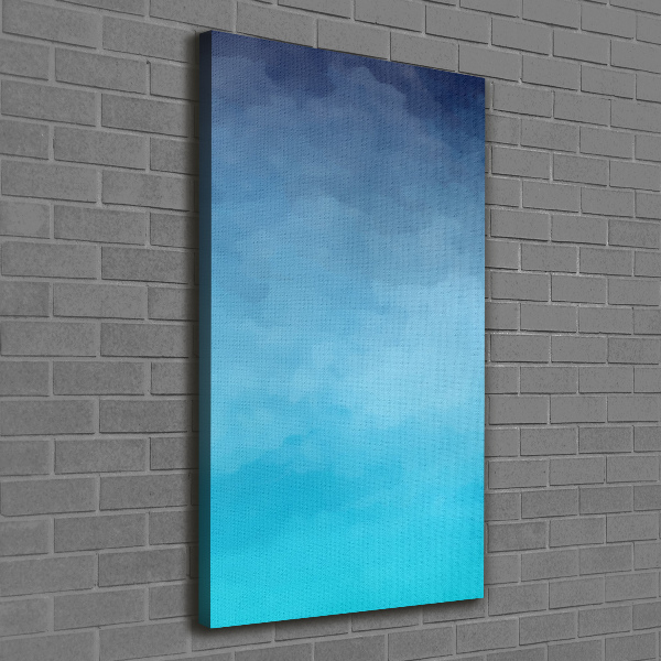 Foto leinwand vertikales Rauch