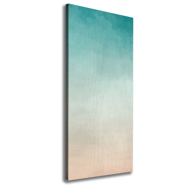 Foto auf leinwand vertikales Rauch