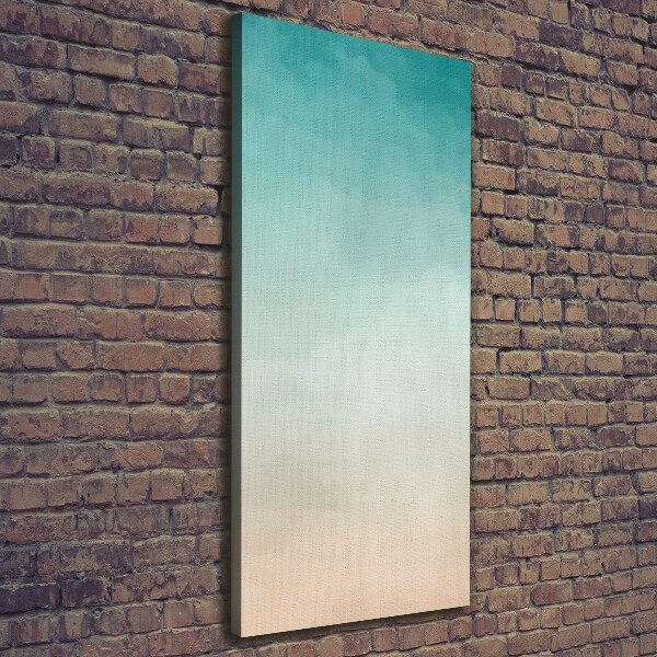 Foto auf leinwand vertikales Rauch