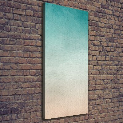 Foto auf leinwand vertikales Rauch