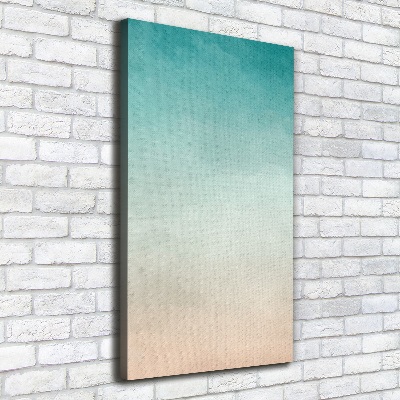 Foto auf leinwand vertikales Rauch