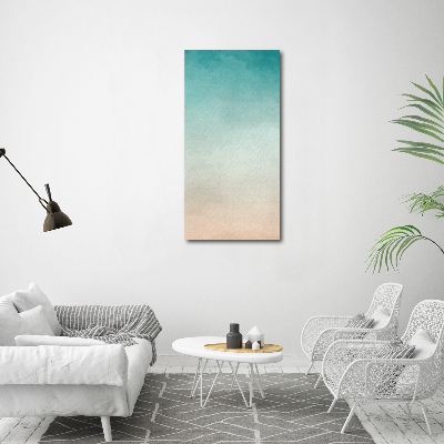 Foto auf leinwand vertikales Rauch