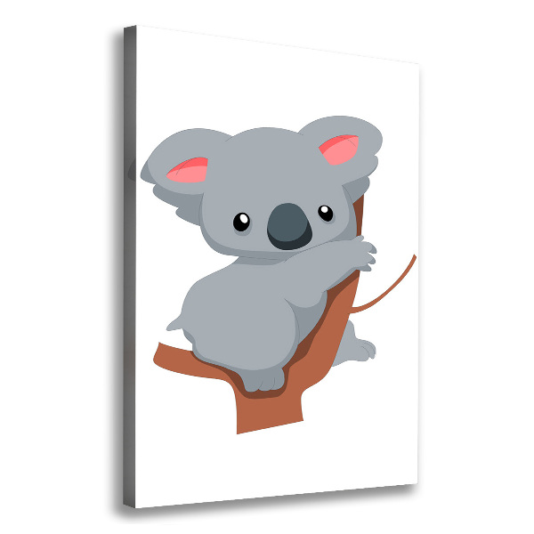 Foto auf leinwand vertikales Panda auf einem Baum