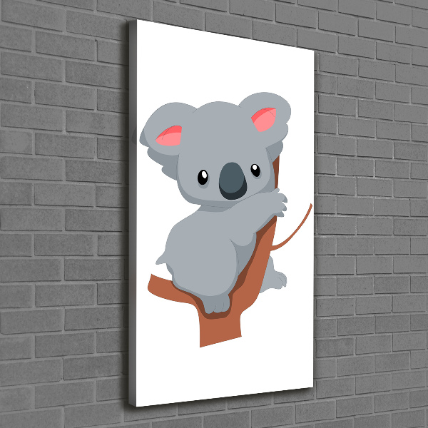 Foto auf leinwand vertikales Panda auf einem Baum