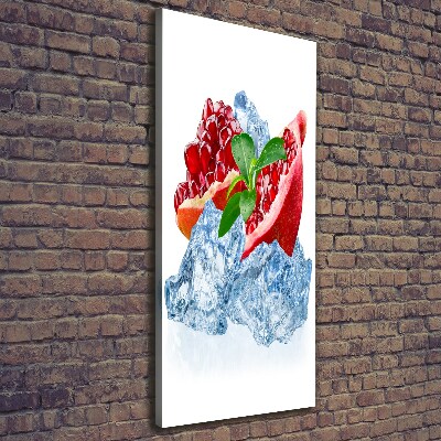 Wandbild vertikales Granate