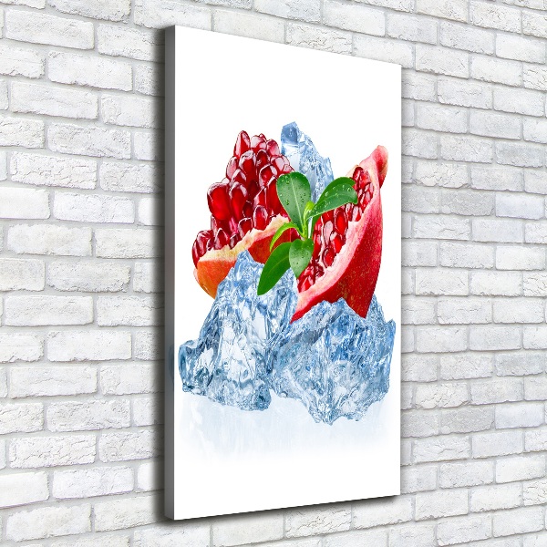 Wandbild vertikales Granate