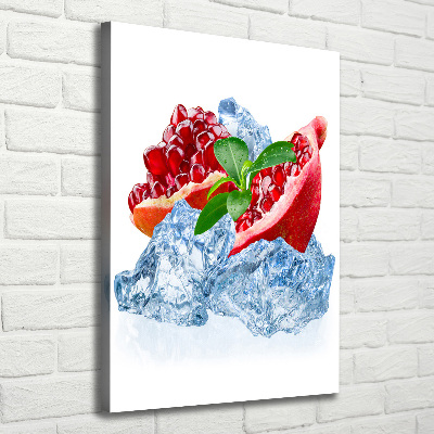 Wandbild vertikales Granate