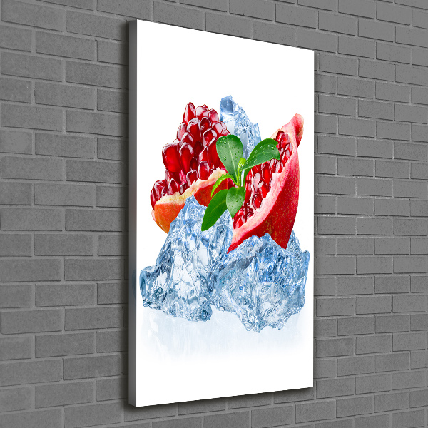 Wandbild vertikales Granate