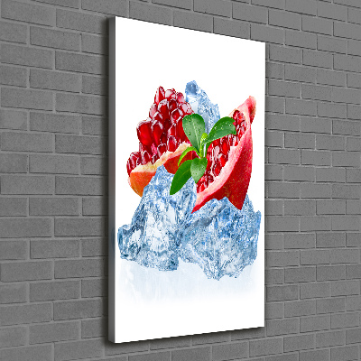 Wandbild vertikales Granate