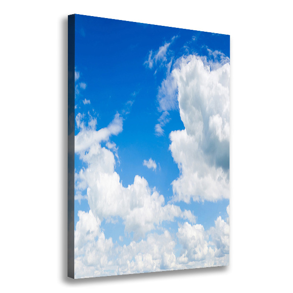 Wandbild vertikales Wolken am Himmel