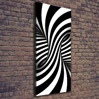 Foto leinwand vertikales Abstrakter Wirbel