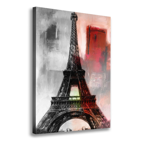 Foto leinwand vertikales Eiffelturm Paris