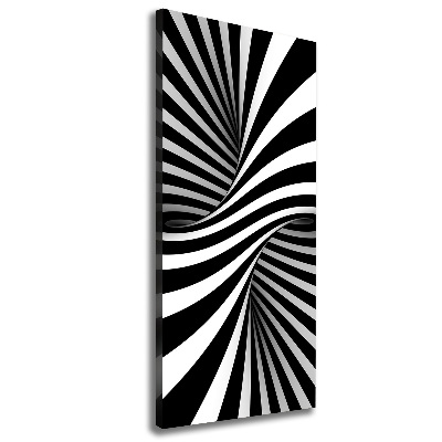 Foto auf leinwand vertikales Abstrakter Wirbel