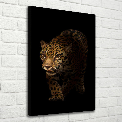 Wandbild vertikales Jaguar