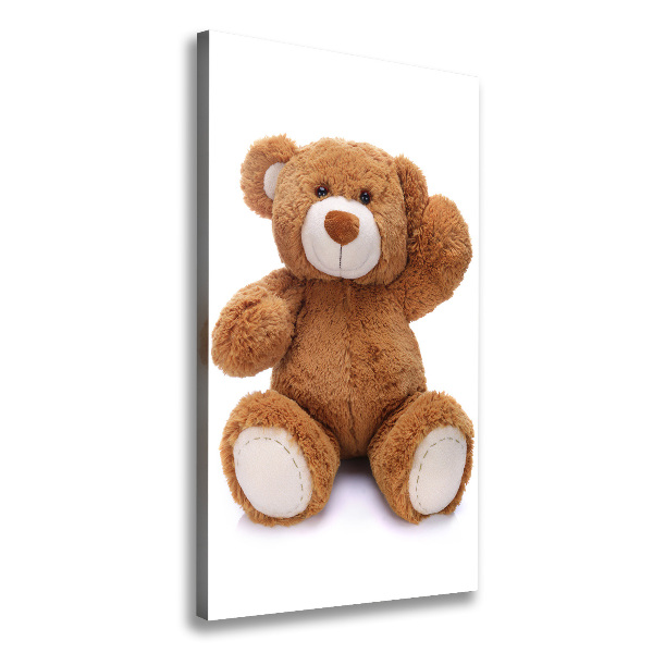 Wandbild vertikales Teddybär