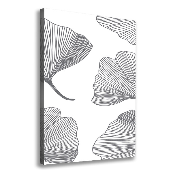 Foto leinwand vertikales Ginkgo