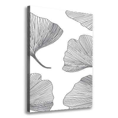 Foto leinwand vertikales Ginkgo