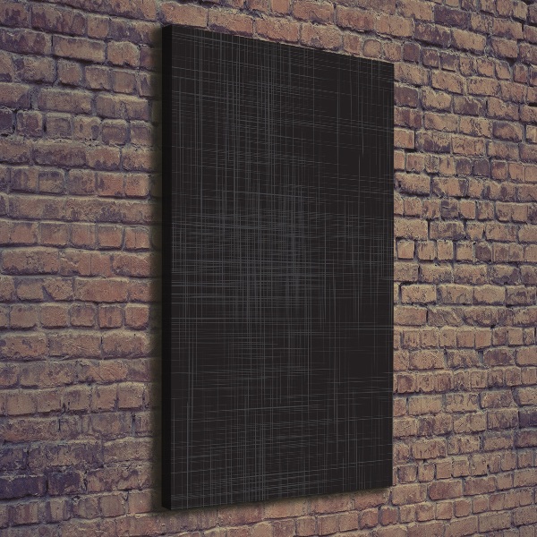 Wandbild vertikales Leinenstruktur