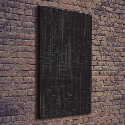 Wandbild vertikales Leinenstruktur
