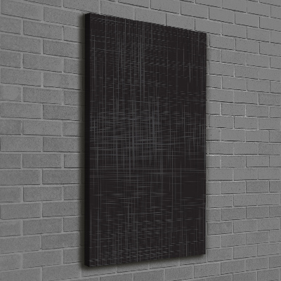 Wandbild vertikales Leinenstruktur