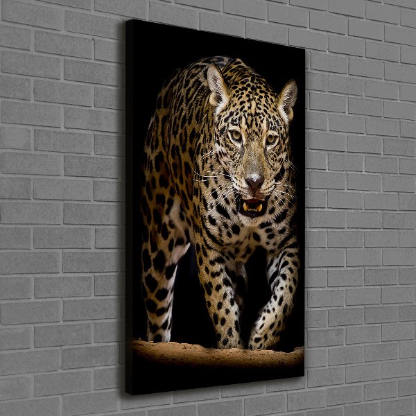 Wandbild vertikales Jaguar