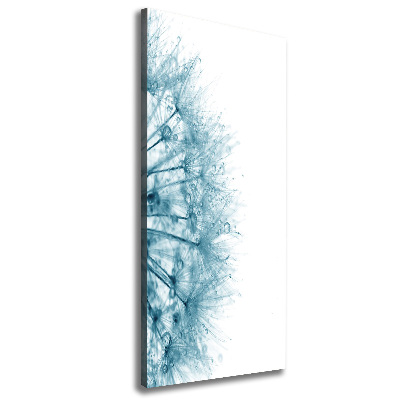 Wandbild vertikales Löwenzahnsamen