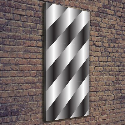 Foto leinwand vertikales Abstrakte Streifen