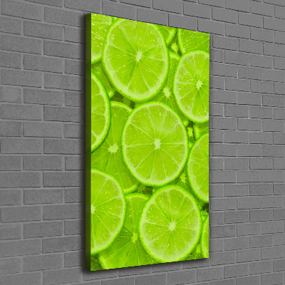 Foto auf leinwand vertikales Limes