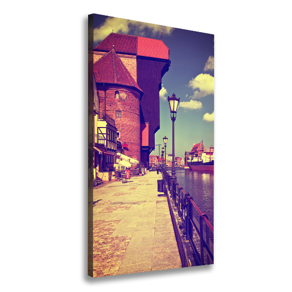 Foto leinwand vertikales Danzig, Polen