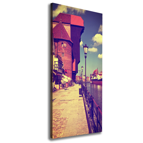 Foto leinwand vertikales Danzig, Polen