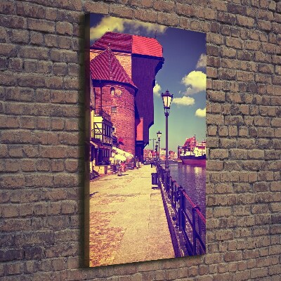 Foto leinwand vertikales Danzig, Polen