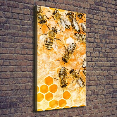 Foto leinwand vertikales Arbeitsbienen