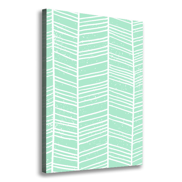 Wandbild vertikales Fischgrätmuster