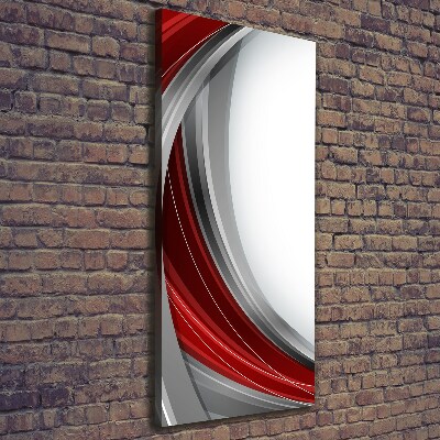 Wandbild vertikales Wellen im Hintergrund