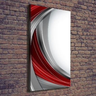 Wandbild vertikales Wellen im Hintergrund