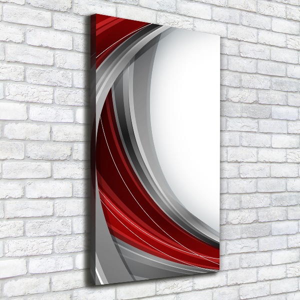 Wandbild vertikales Wellen im Hintergrund