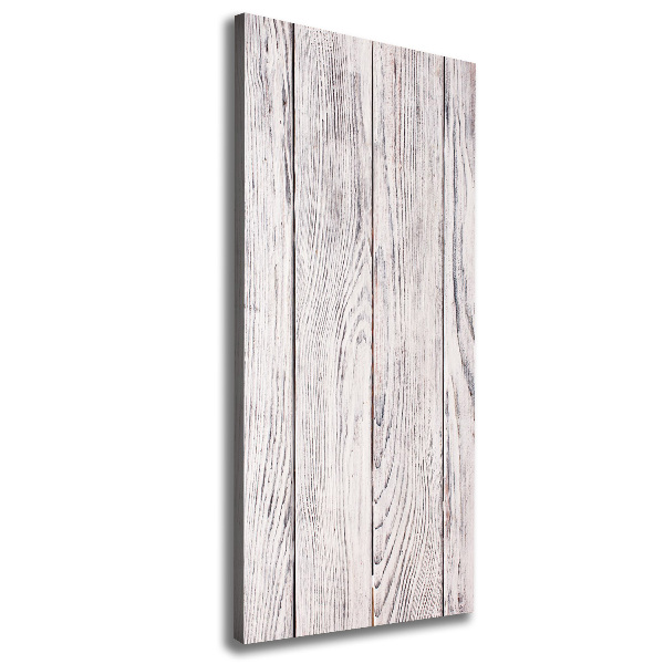 Wandbild vertikales Holzwand