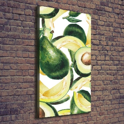 Wandbild vertikales Avocado