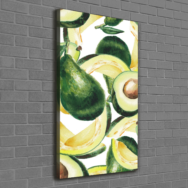 Wandbild vertikales Avocado