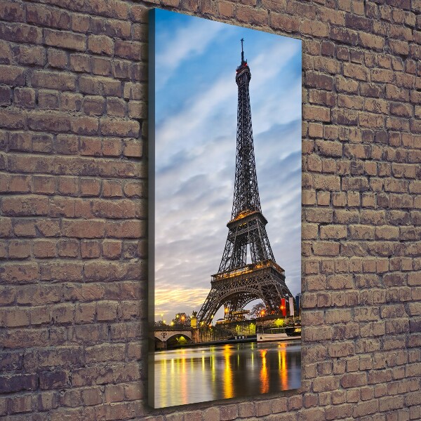 Wandbild vertikales Eiffelturm Paris