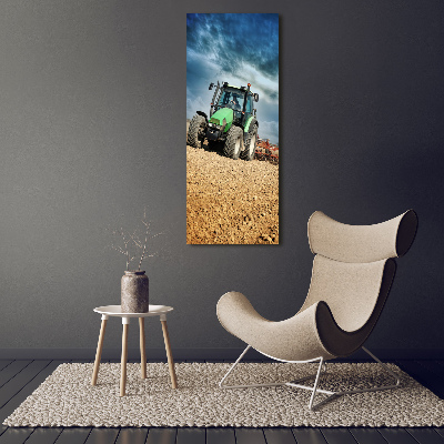 Foto auf leinwand vertikales Traktor