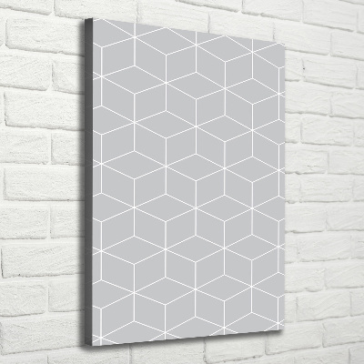 Wandbild vertikales Geometrischer Hintergrund