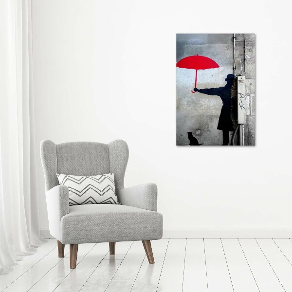 Foto auf leinwand vertikales Wandgemälde